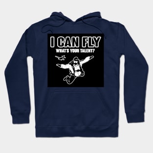 I can fly what's your talent (black) Hoodie